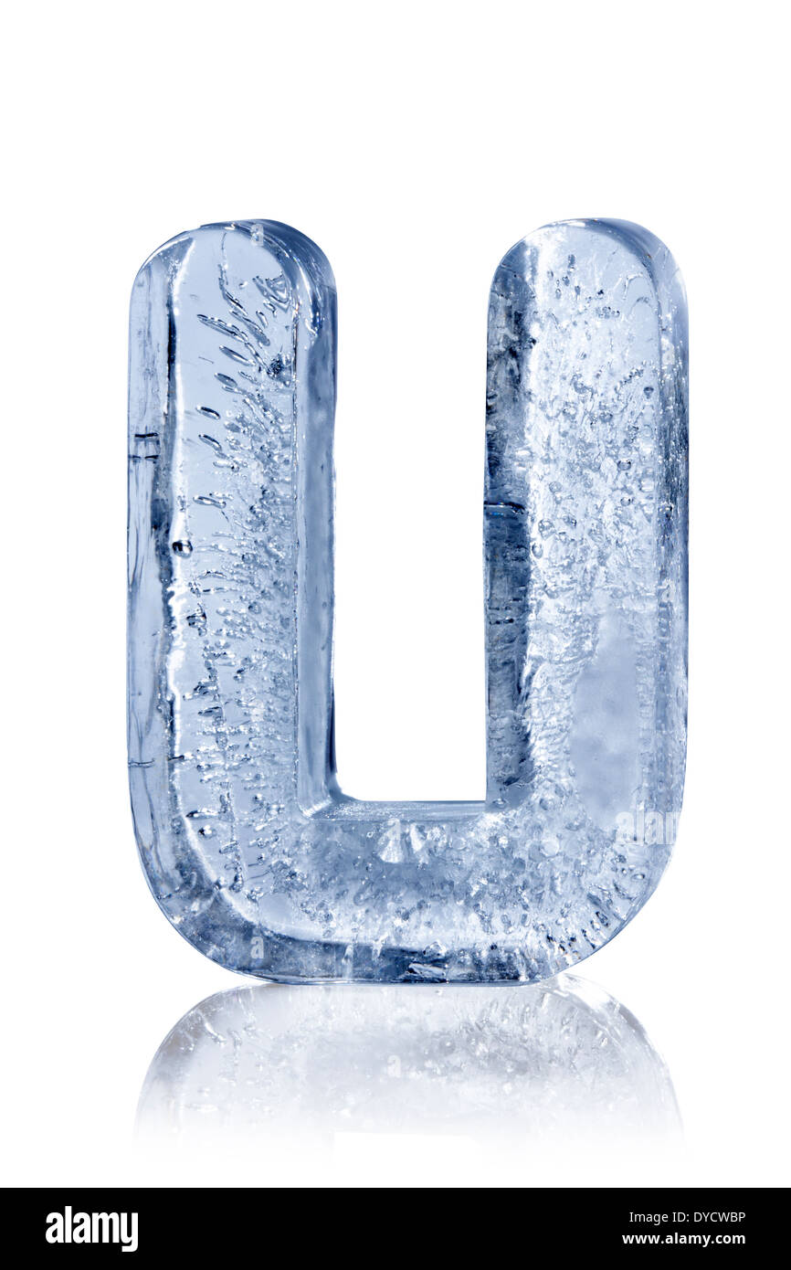 ice-alphabet-letter-u-DYCWBP.jpg