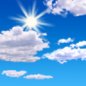 Today: Mostly sunny, with a high near 90. South wind 5 to 15 mph. 